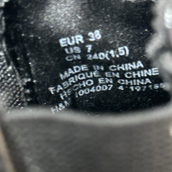 ladies H&M Boots Size 7 - Picture 4 of 5